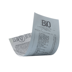 Receipt rolls Blue4est, Receipt roll, 80 mm, 80 m, longlife, light blue - rotherm80mblue