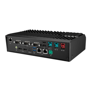 UBX-210K, USB, USB-C, RS232, BT, Ethernet, Wi-Fi, Intel Core i3, 10 IoT Enterprise, black, red - advutc210k-2