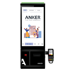 Anker Self-Checkout S238-II, Scanner (2D), BT, Ethernet, Wi-Fi, white - adssco4