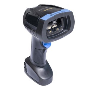 Datalogic PowerScan 9600 RFID, UHF (865 MHz - 868 MHz), BT, 2D, RFID, DC, BT, multi-IF, kit (USB), RB, black, blue - dlpbt9600-5