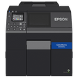 ColorWorks D6500 dye ink, peeler, disp., USB, Ethernet, black - epsd6500-1