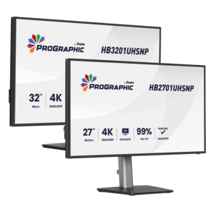 iiyama ProGraphic HB3201UHSNP-B1, 80cm (31,5''), 4K, USB, USB-C, Ethernet, kit (USB) - iiy3201