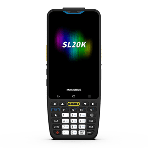 M3 Mobile SL20K, 2D, SE4710, 10.5 cm (4''), Func. Num., GPS, USB, USB-C, BT (5.0), 4G, NFC, Android - m3sl20k-x