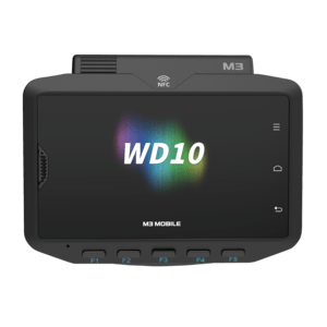 M3 Mobile WD10, 10.5 cm (4''), Projected Capacitive, USB-C, BT, Wi-Fi, NFC, Android - m3wd10-2