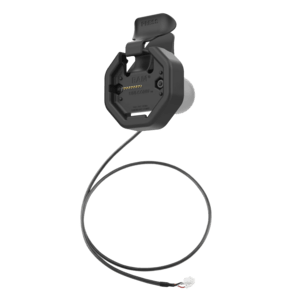 RAM Mounts GDS Uni-Conn Powered Snap-In Dock with Key-Locking (Rechts) - 2-Hole AMPS Pattern - USB-C Connector - Screw Set - ramgdsdocklr-33