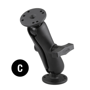 AM Mounts Suction Base Set - ram166