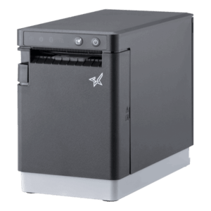 Star mC-Label2 X4, CloudPRNT, 12 dots/mm (300 dpi), cutter, linerless, USB-C, BT, Ethernet, Wi-Fi, black - starmcl2-3