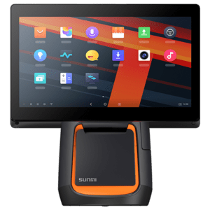 Sunmi T2s, 39.6 cm (15,6''), Android, black, orange - sunt2s-10