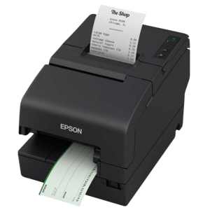 Epson TM-H6000VI, cutter, MICR, USB, RS232, Ethernet, OPOS, black - eps6006-8