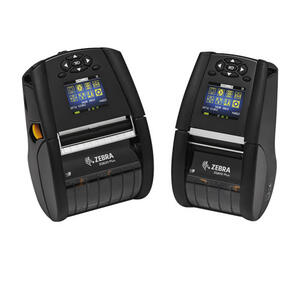 DT Printer ZQ610 Plus 2"/48mm; English/Latin fonts, ZPL, Wi-Fi 6 Dual Radio (802.11AX / BT5.x), Linerless Platen, 0.75" Core, Group E, Shoulder strap, Belt clip - ettzq61-18