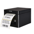 Citizen CT-E651L, 8 dots/mm (203 dpi), cutter, USB, black - cite651ub