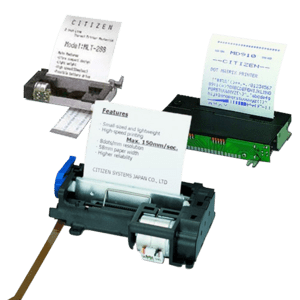 Citizen Dot Matrix Printer Mechanisms, 5V, 40 columns, without knob - citmd911ss