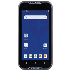 Datalogic Memor 11, Green Spot, 2D, 12.7 cm (5''), GPS, Gun, USB-C, BT, Wi-Fi, 4G, NFC, Android, kit (USB), GMS, black - dlme11-5