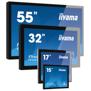 iiyama ProLite TF1633MSC-B1, 39.6 cm (15,6''), Projected Capacitive, Full HD, USB, kit (USB), black - iiytf1633