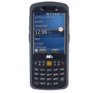 M3 Mobile BK10, 1D, LR, 8.9 cm (3.5''), QWERTY, GPS, USB, Wi-Fi - m3bk10-40