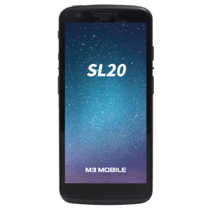 M3 Mobile SL20+, 8-Pin, HD, RAM: 8GB, Flash: 128GB, 2D, SE4710, 14 cm (5.5''), GPS, hot-swap, USB-C, BT (BLE), Wi-Fi, eSIM, 4G, NFC, Android, GMS, ext. bat. - m3sl204c-6