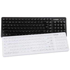 PrehKeyTec SIK 2500, US-layout, alpha, USB, black - prehsik2500s-us