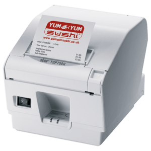 Star TSP743II, HI X, 8 dots/mm (203 dpi), cutter, USB, grey - startsp743