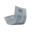 Receipt rolls Blue4est, Receipt roll, 80 mm, 80 m, longlife, light blue - rotherm80mblue